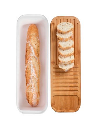 Corbeille à pain en bambou - 40 x 15 x 10 cm