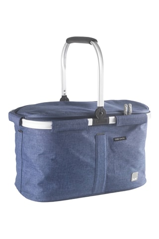 Sac à lunch en lin Dalvik - Bleu