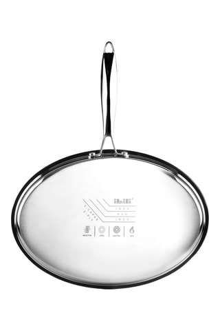 Poêle en acier inoxydable Triply - 20 cm 