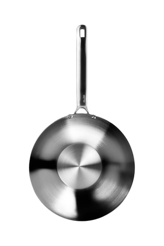 Wok en acier inoxydable Element - 28 cm