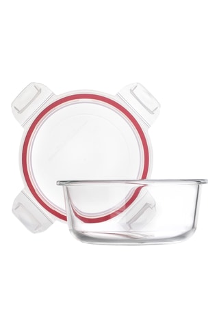 Boîtes de conservation en verre borosilicate - 3 pièces