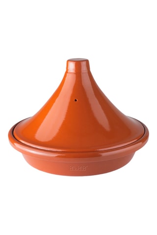 Plat à tajine en terre cuite et céramique Natural - 28 cm