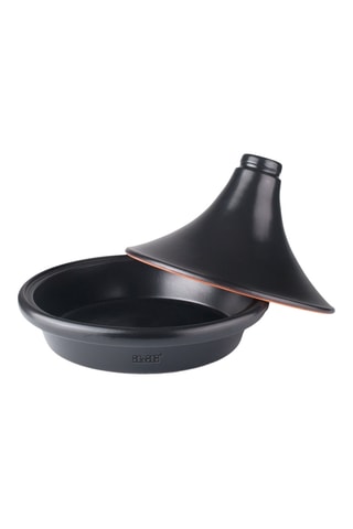 Plat à tajine en terre cuite et céramique Natural - 28 cm