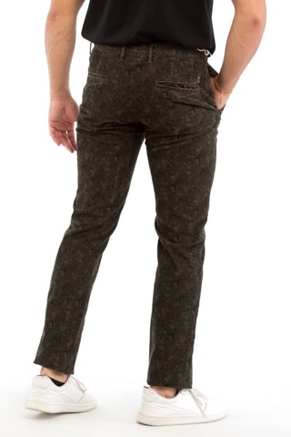 Pantalón slim fit - Incotex - Caqui
