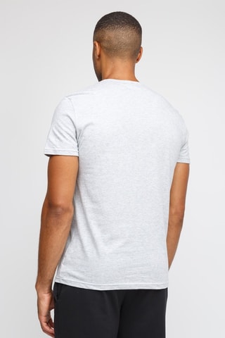 2 t-shirts - Gris chiné et noir - Emporio Armani - Noir et gris