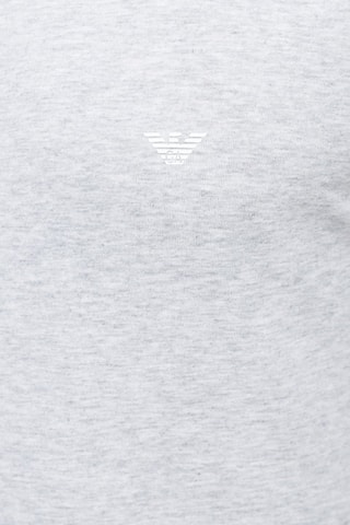 2 t-shirts - Gris chiné et noir - Emporio Armani - Noir et gris