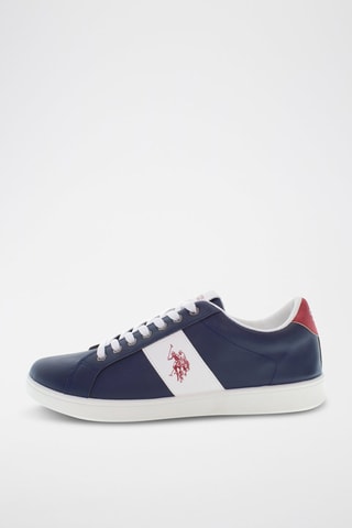 Baskets Bak - Blanc et bleu