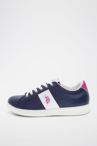 Baskets Bak - Blanc et bleu
