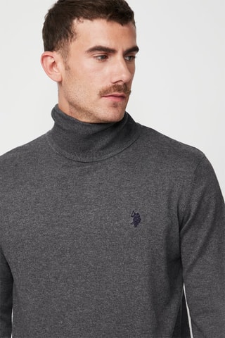 Pull - US Polo - Gris