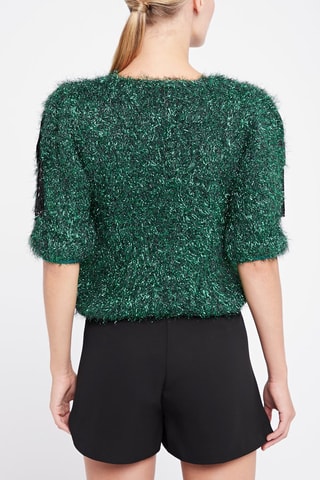 Pull - Vert et noir