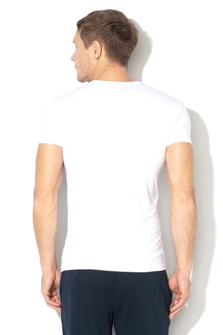 T-shirt - Blanc - Emporio Armani - Blanc et noir