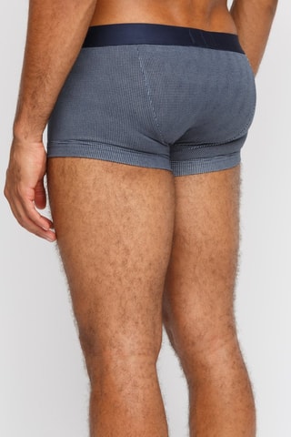 Boxer - Bleu marine - Emporio Armani - Blanc et bleu