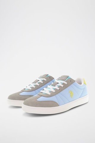 Baskets en nubuck Marlyn - Bleu