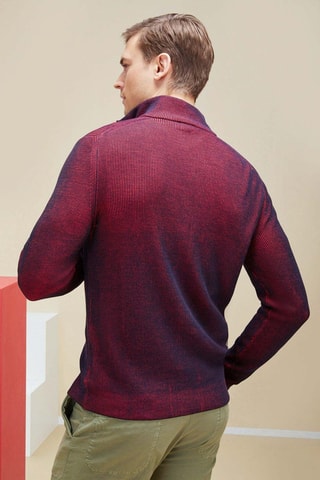 Gilet slim - Incotex - Bleu marine