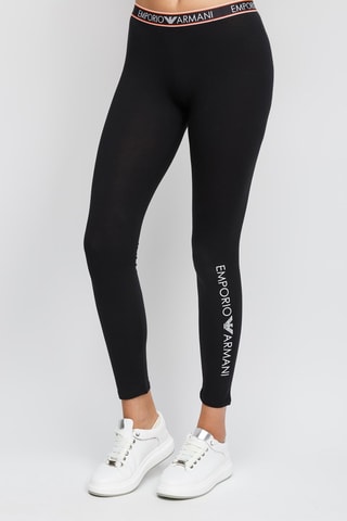 Legging - Noir - Emporio Armani - Noir, bleu et rose