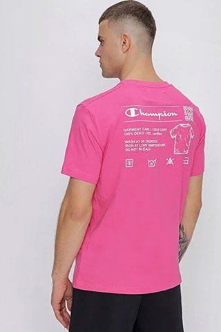 T-shirt - Rose - Blanc et rose