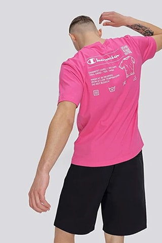 T-shirt - Rose - Blanc et rose