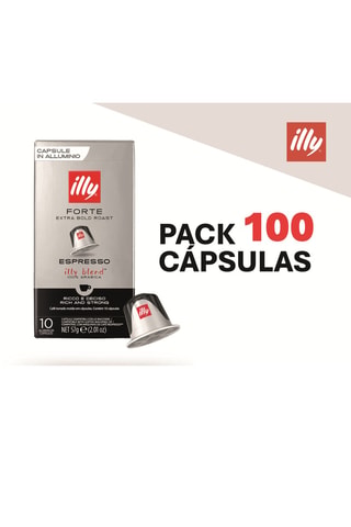 Café Forte Illy - 10 x 10 cápsulas