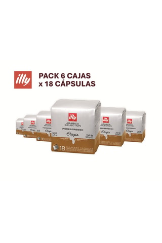 Café Arabica Selection Etiopía - 6 x 18 cápsulas