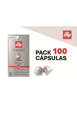 Café Classico Lungo Illy - 10 x 10 cápsulas