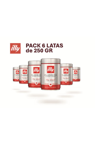 Café molido Classico Illy - 6 x 250 g