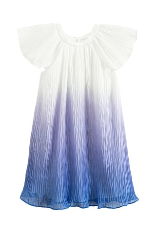 Robe dip and dye - Blanc