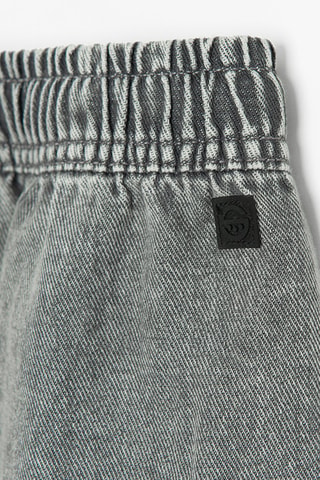 Bermuda en jean - Gris chiné