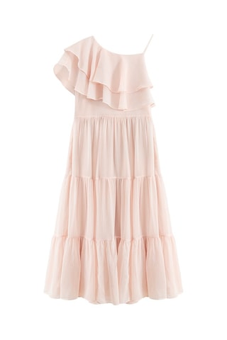 Robe volantée - Rose