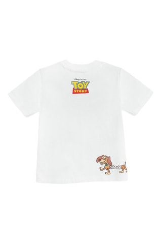 T-shirt Woody et Buzz l’Eclair Toy Story Disney Pixar - Blanc