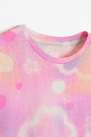 Robe tie and dye - Rose