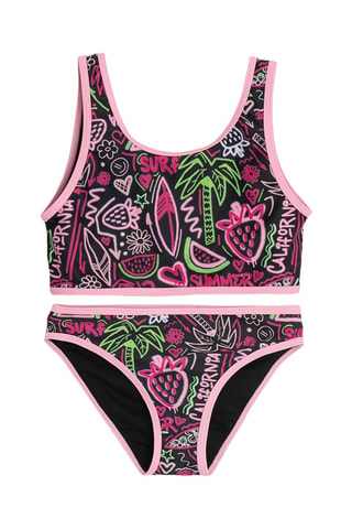 Bikini - Nero e rosa