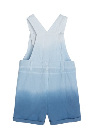 Salopette dip and dye Bleu