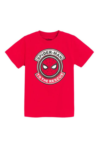 2 t-shirts Spider-Man Avengers Marvel - Rouge et bleu marine