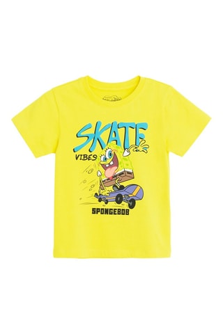 Pyjama Bob l’éponge - Jaune et turquoise