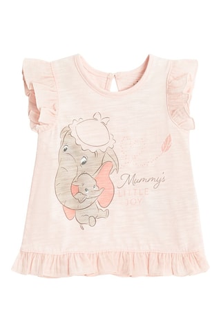 T-shirt et short - Rose chiné