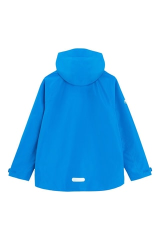 Veste à capuche - Bleu fluorescent