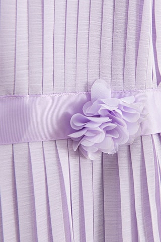 Robe plissé - Violet