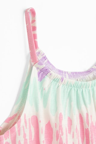 Robe tie and dye - Fuchsia et ciel
