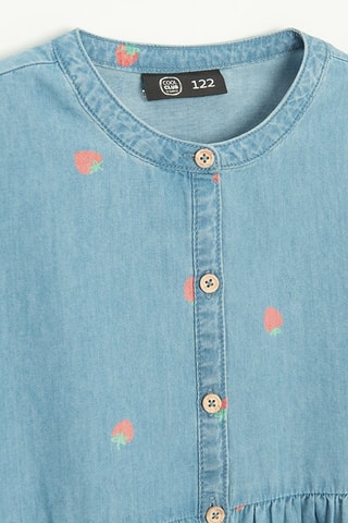 Robe en jean - Bleu