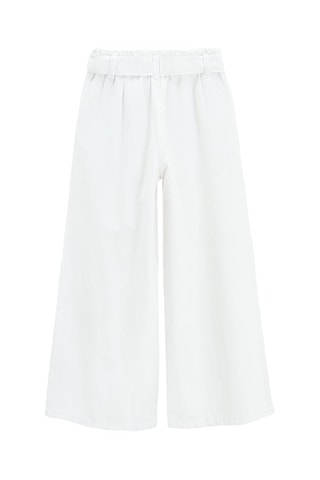Pantalon en lin - Blanc