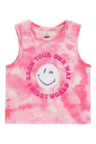 Debardeur tie and dye - Rose