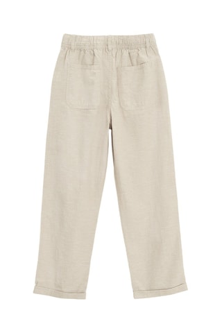 Pantalon en lin - Ecru
