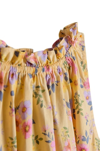 Robe - Jaune et rose