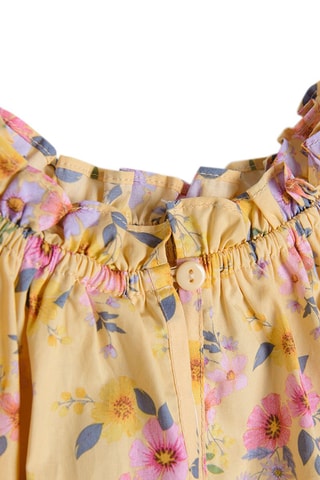 Robe - Jaune et rose