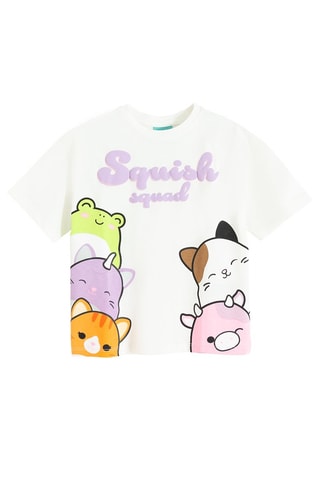 T-shirt Squish Squad - Blanc