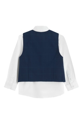 Ensemble 3 pièces - Blue marine et blanc