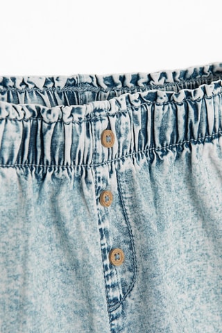 Short en jean - Bleu