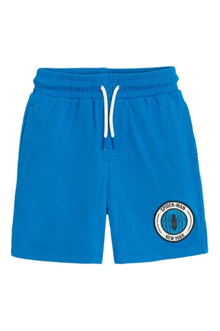 T-shirt et short Spider-Man Avengers Marvel - Blanc et bleu cobalt