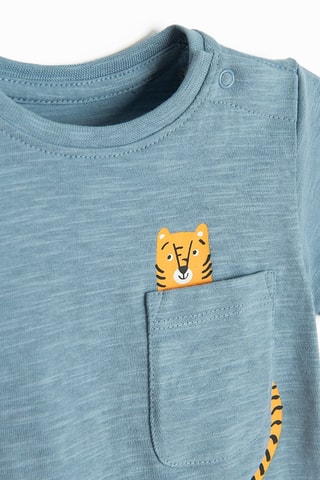 T-shirt - Bleu cobalt