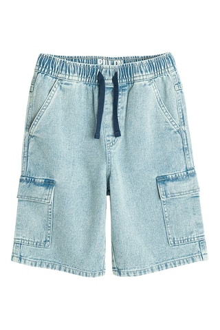 Bermuda en jean - Bleu